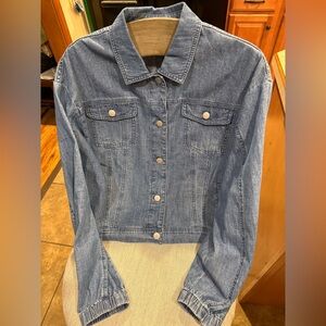 Chico’s NWT Chambray Denim Jacket